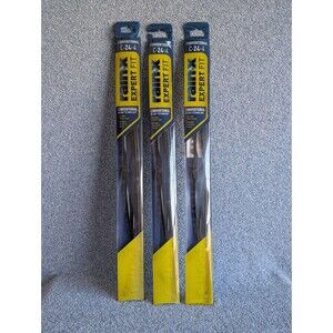 Rain-X Expert Fit Windshield Wiper Blade Conventional C-24-4 Bundle Of 3